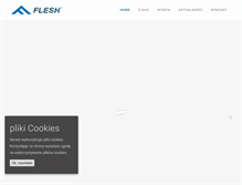 Tablet Screenshot of flesh.com.pl